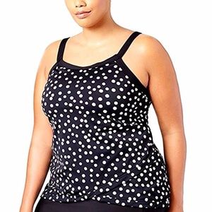 Swim Solutions Women's Plus Size $79 Retail Top